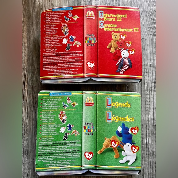 Vintage NIB: Ty “Osito” the Bear; Ty “Peanut” the Elephant *Highly Collectible* - Picture 3 of 4